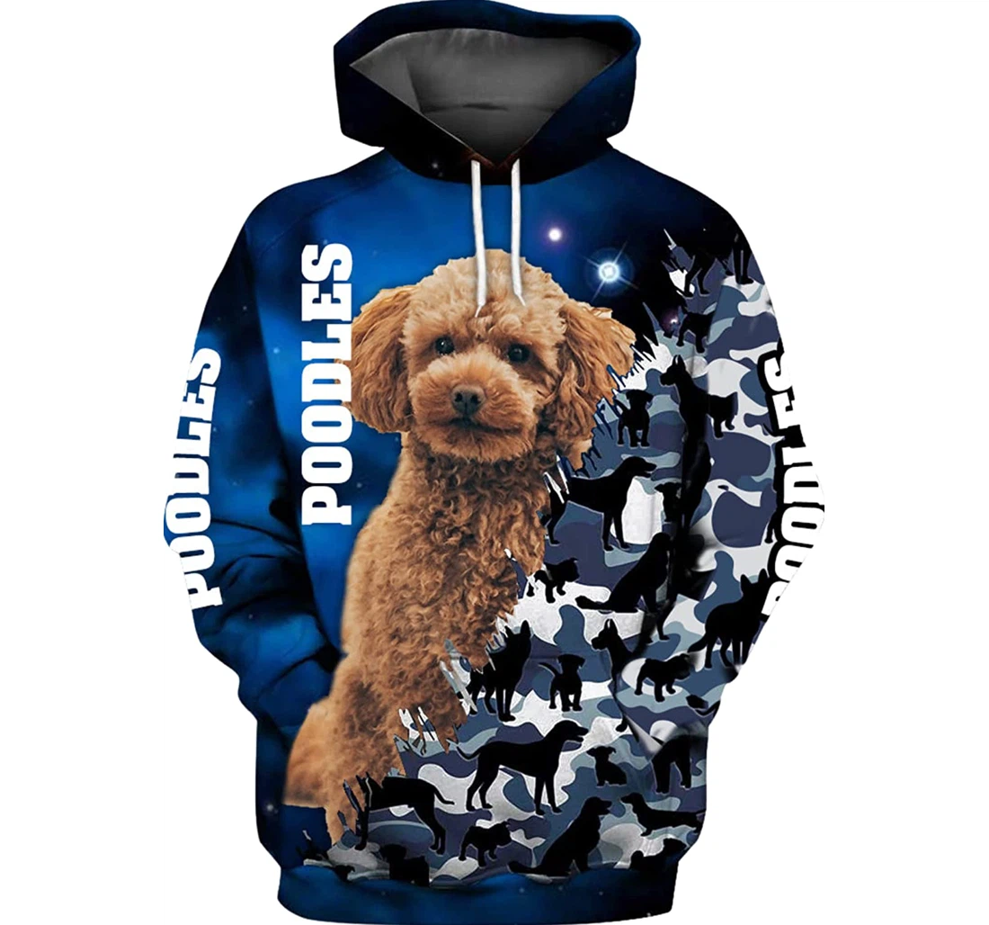 Personalized Brave Dog Birthday Christmas 5 - 3D Printed Pullover Hoodie