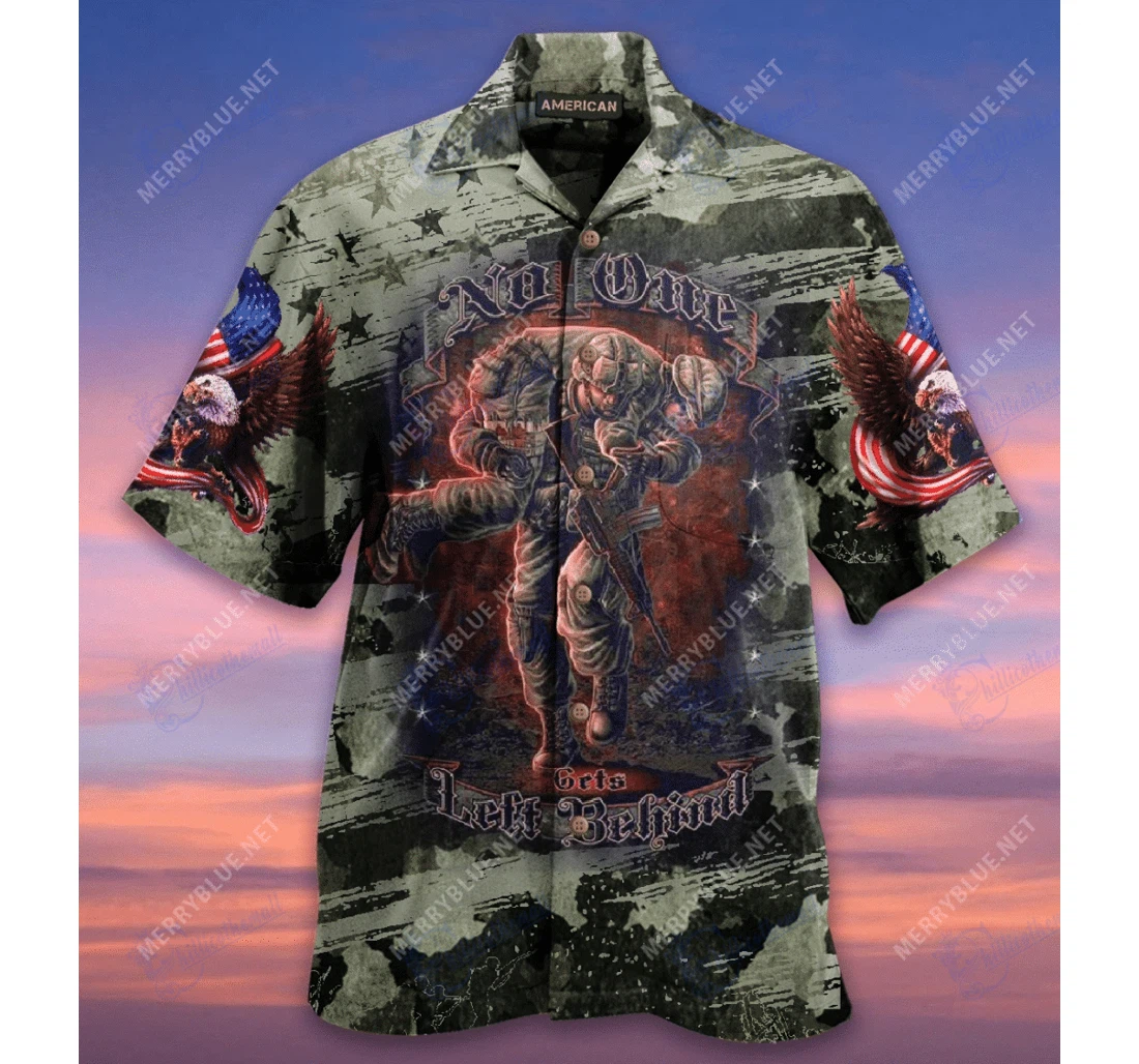 Personalized Discover Cool Brave Soldiers Hawaiian Shirt, Button Up Aloha Shirt For Men, Women