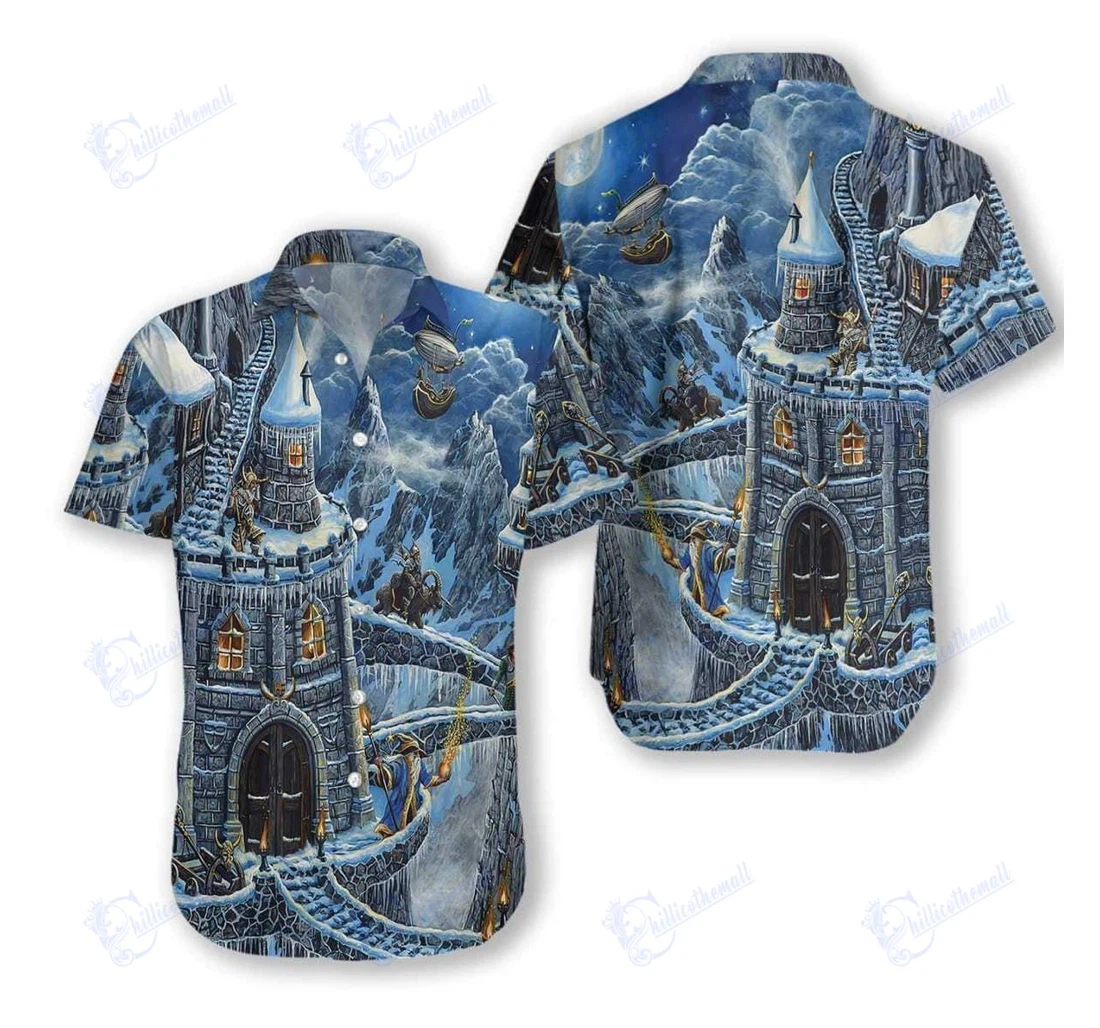 Personalized Discover Cool Viking Snow V Hawaiian Shirt, Button Up Aloha Shirt For Men, Women