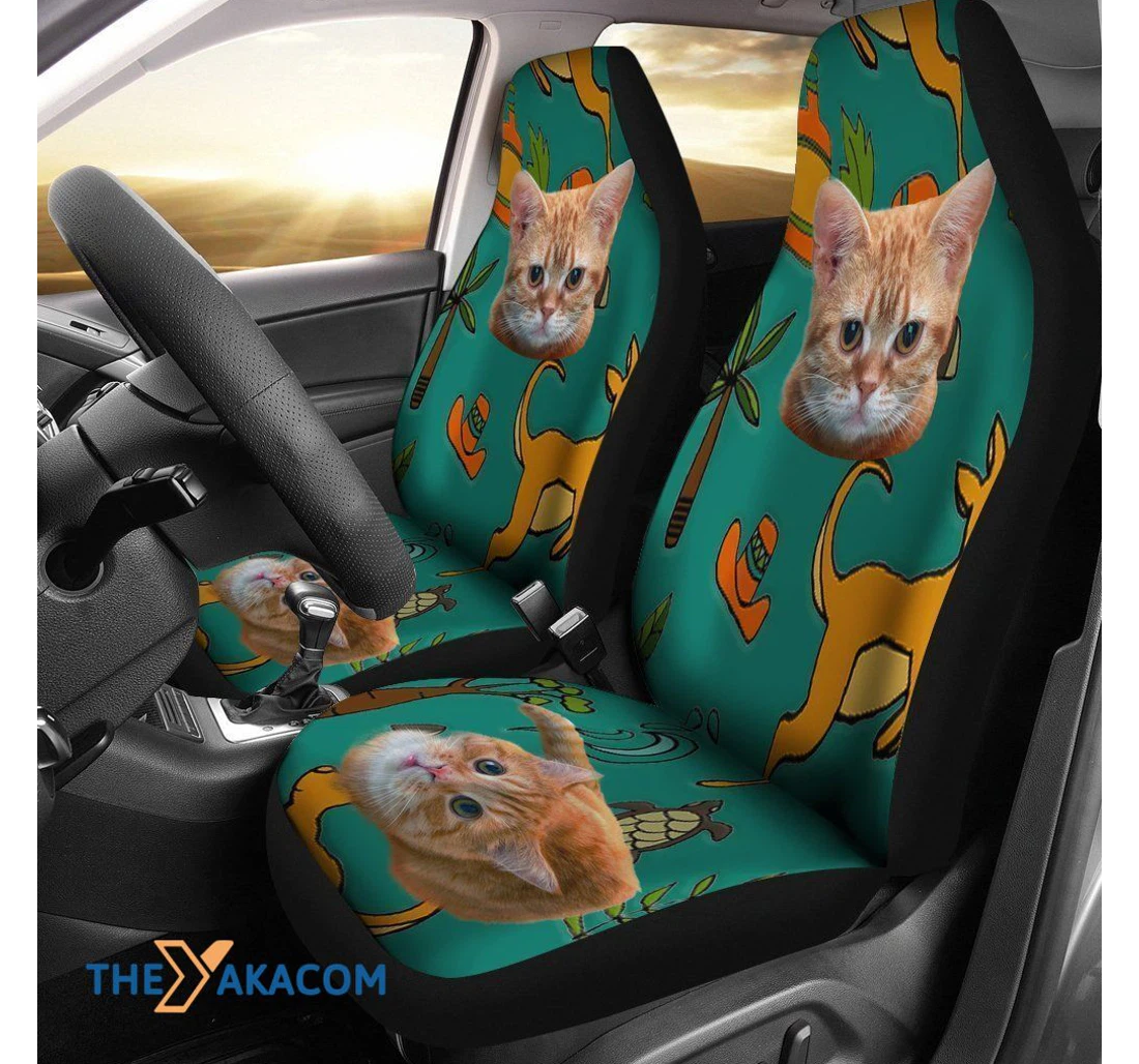 Cat themed outlet car seat covers