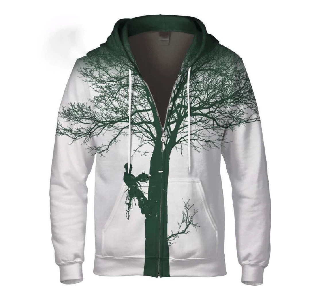 Personalized New Logger Daily Work - 3D Printed Pullover Hoodie
