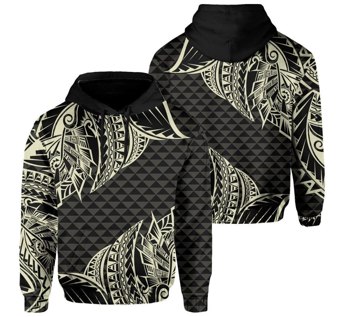 Personalized Hawaii Maka Polynesian Hfiaav - 3D Printed Pullover Hoodie