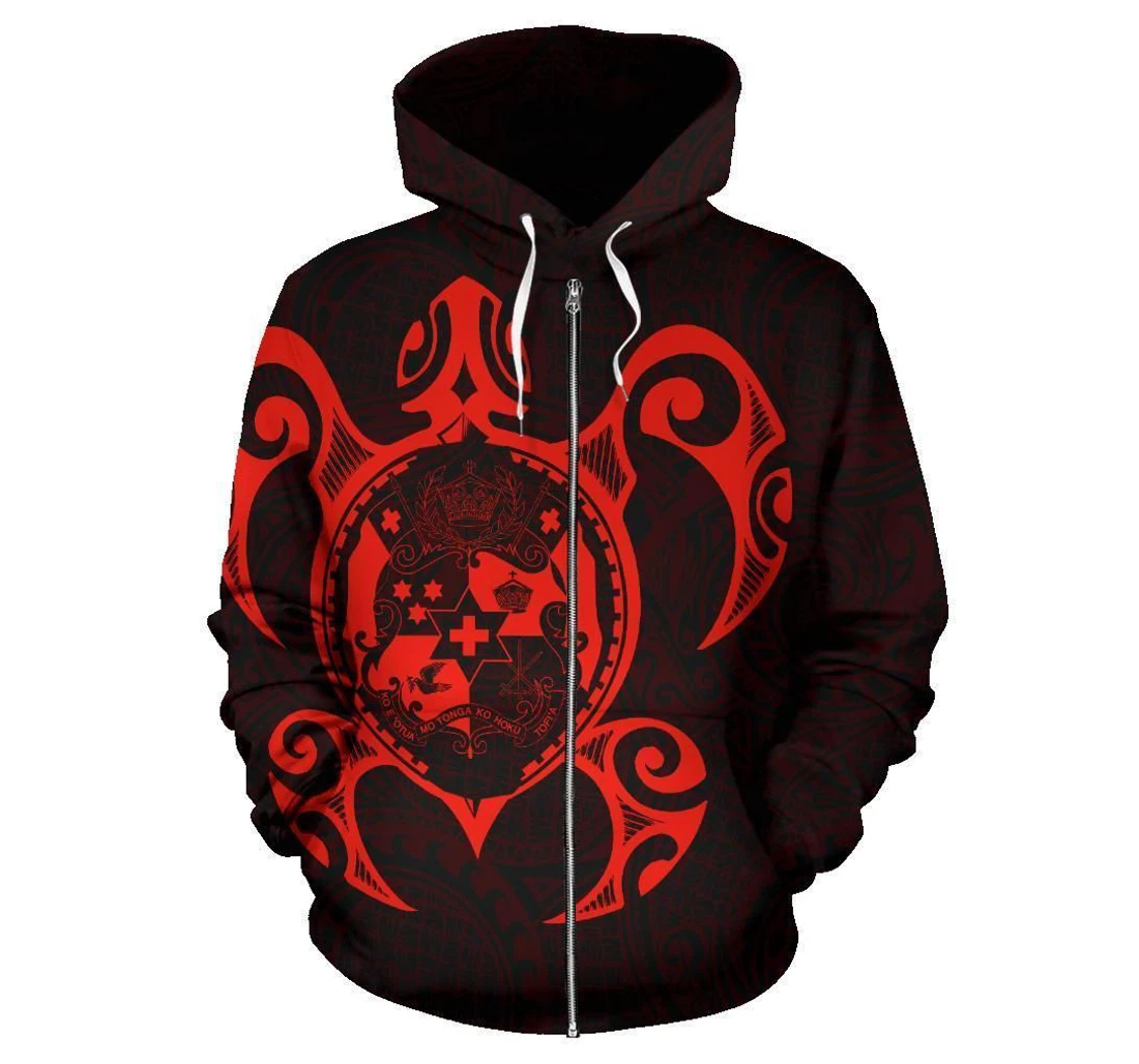 Personalized Hawaii Polynesian Ovara - 3D Printed Pullover Hoodie