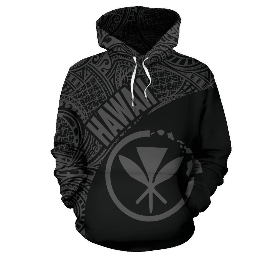 Personalized Hawaii Otbrr - 3D Printed Pullover Hoodie
