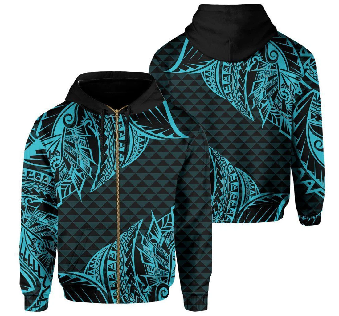 Personalized Hawaii Maka Polynesian Hgaai - 3D Printed Pullover Hoodie