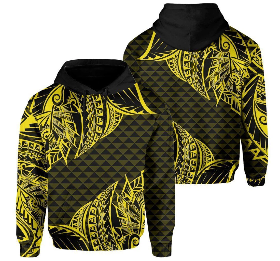 Personalized Hawaii Maka Polynesian Hfiaaz - 3D Printed Pullover Hoodie