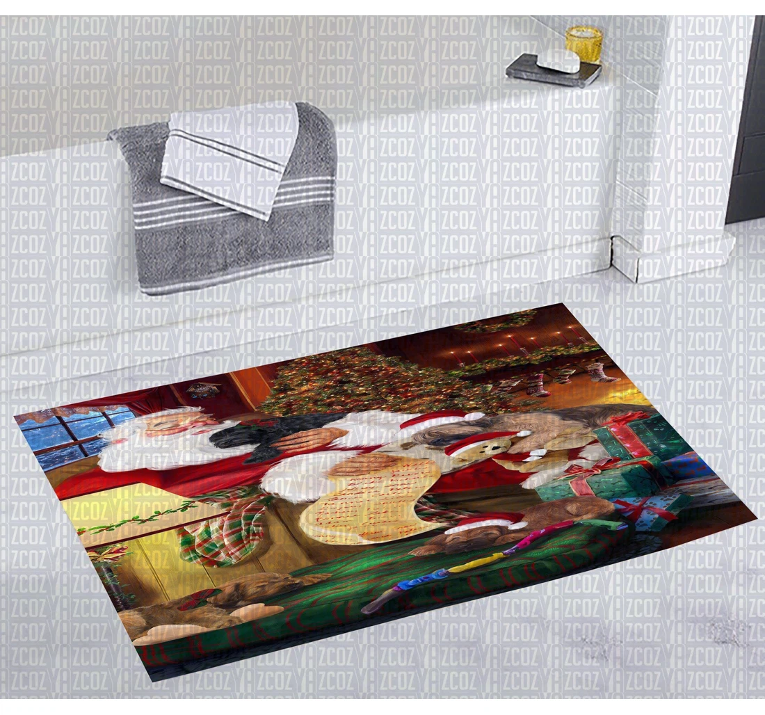 Briard Un Signed Cl20110546mdd Anti-Slip, Water-Absorbent Doormat