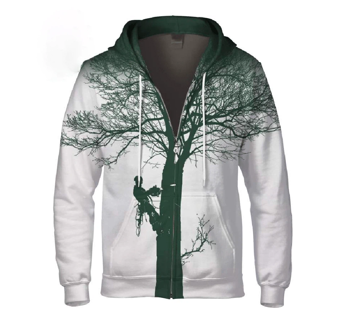 Personalized New Logger Daily Work - 3D Printed Pullover Hoodie
