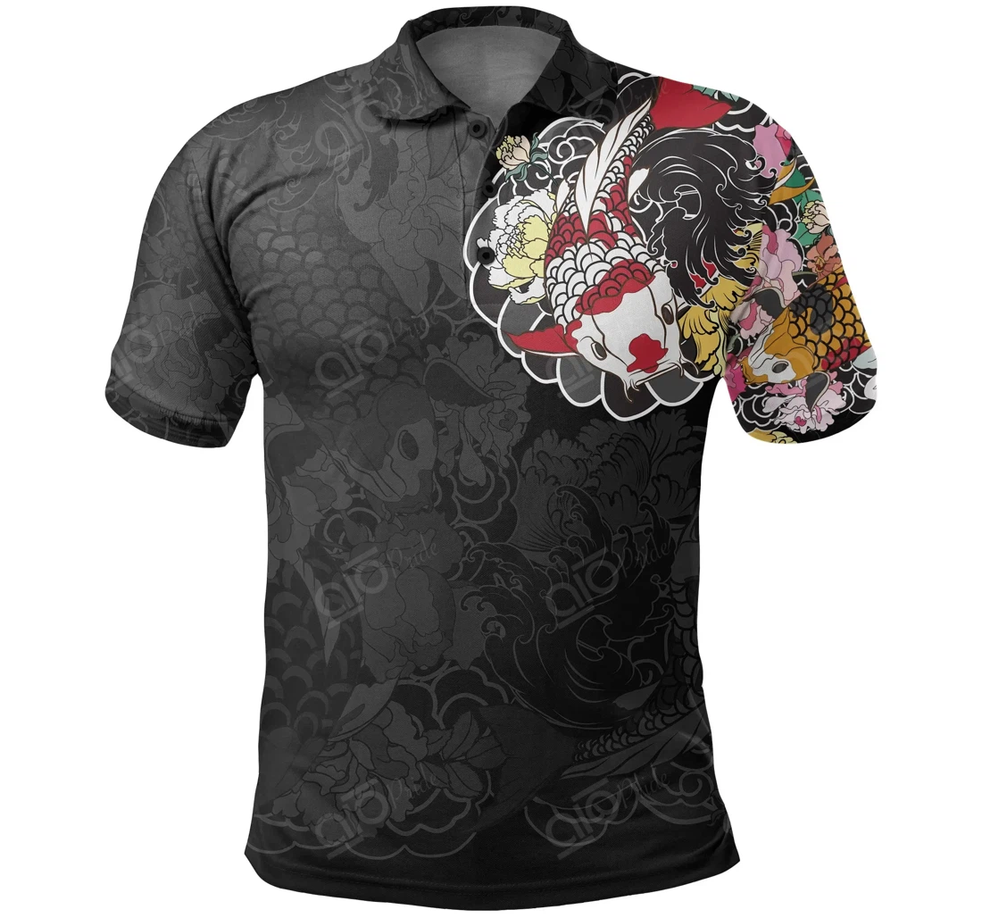 Personalized Best Koi Fish Tattoo - Special - Polo Shirt