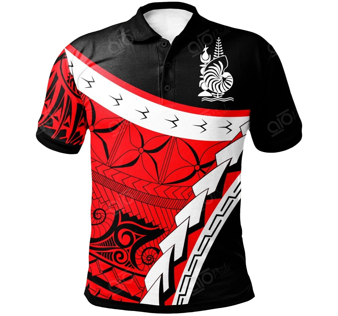New Caledonia Custom Text - Proud Of New Caledonia - Polo Shirt