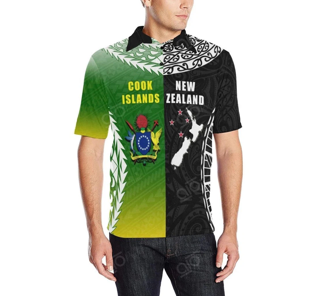 Personalized New Zealand Cook Islands - Polo Shirt