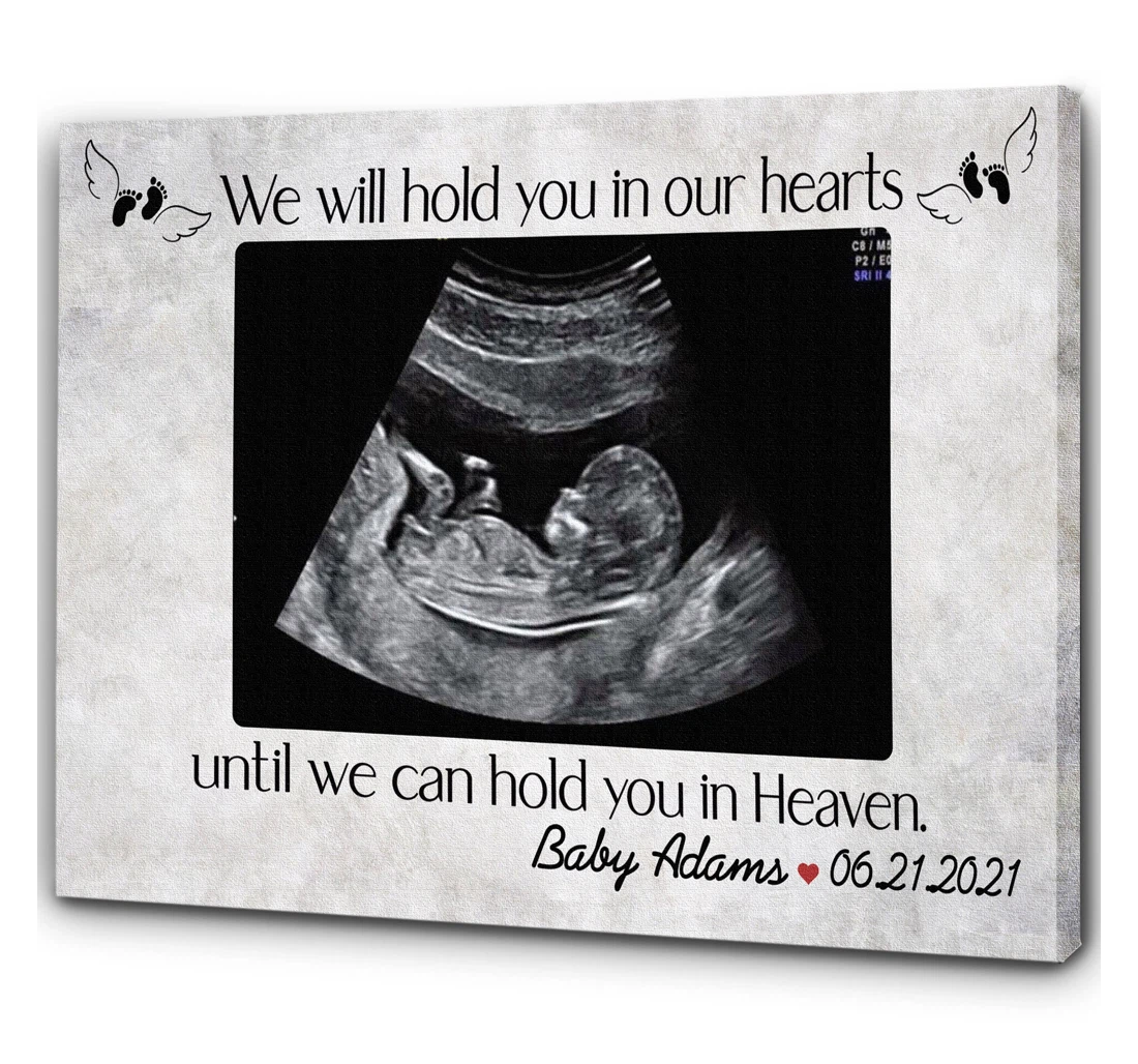 Personalized Poster, Canvas - Miscarriage Memorial Hold You In Our ...