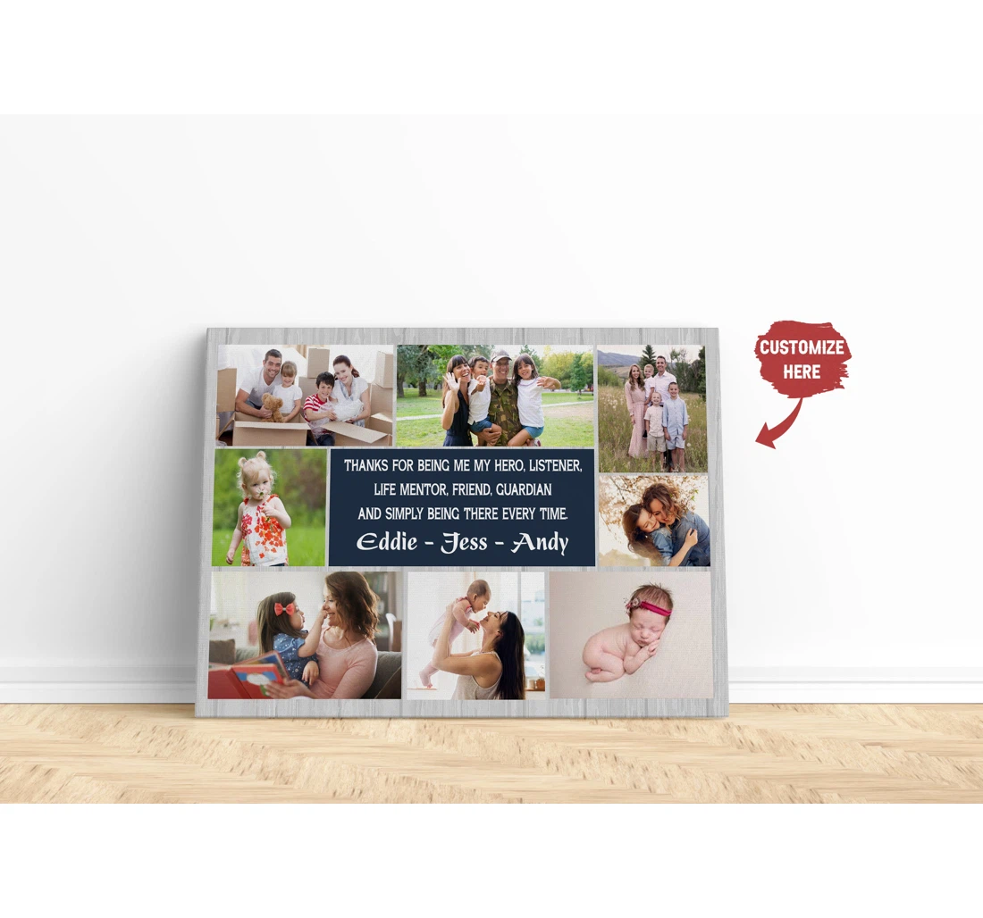 Personalized Poster, Canvas - Mom Custom Mom Collage Mom Mother On Mother's Day Mother Jc834 Print Framed Wall Art