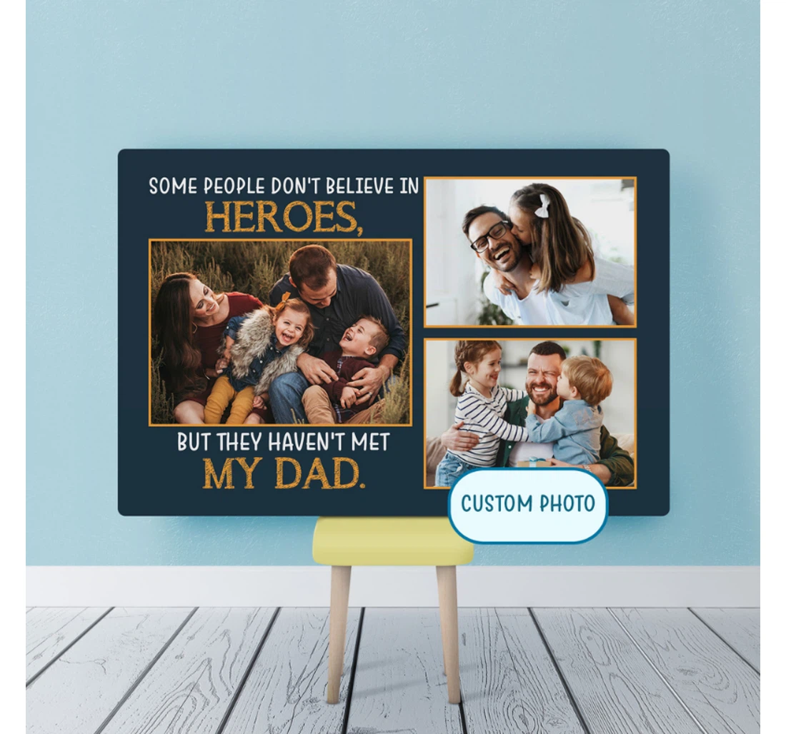 Poster, Canvas - Personalized Dad Father's Day Dad Father Dad Dad Jc891 Print Framed Wall Art