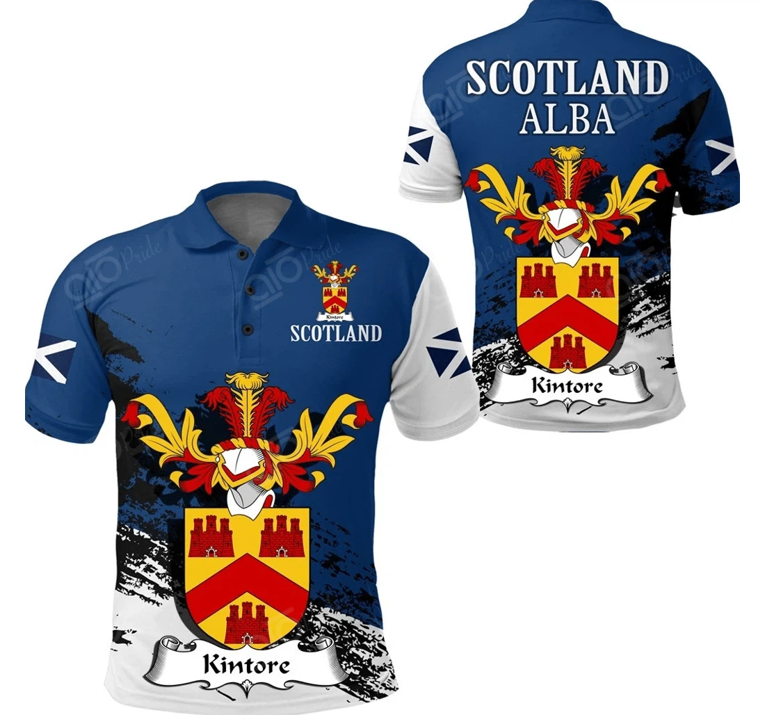 Personalized Kintore Scottish Family Crest Scotland Special - Golf - Polo Shirt