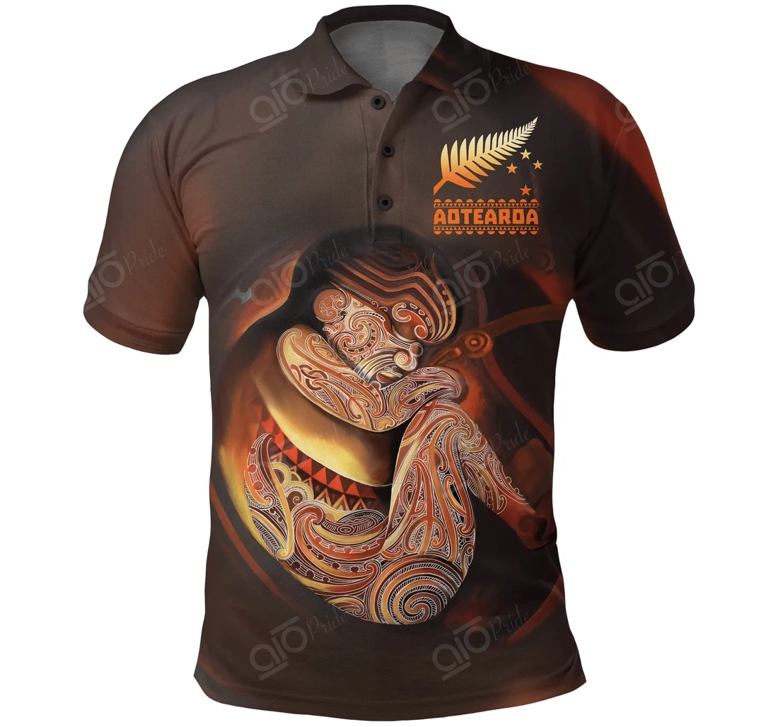 Personalized New Zealand Maori From The Womb - Polo Shirt