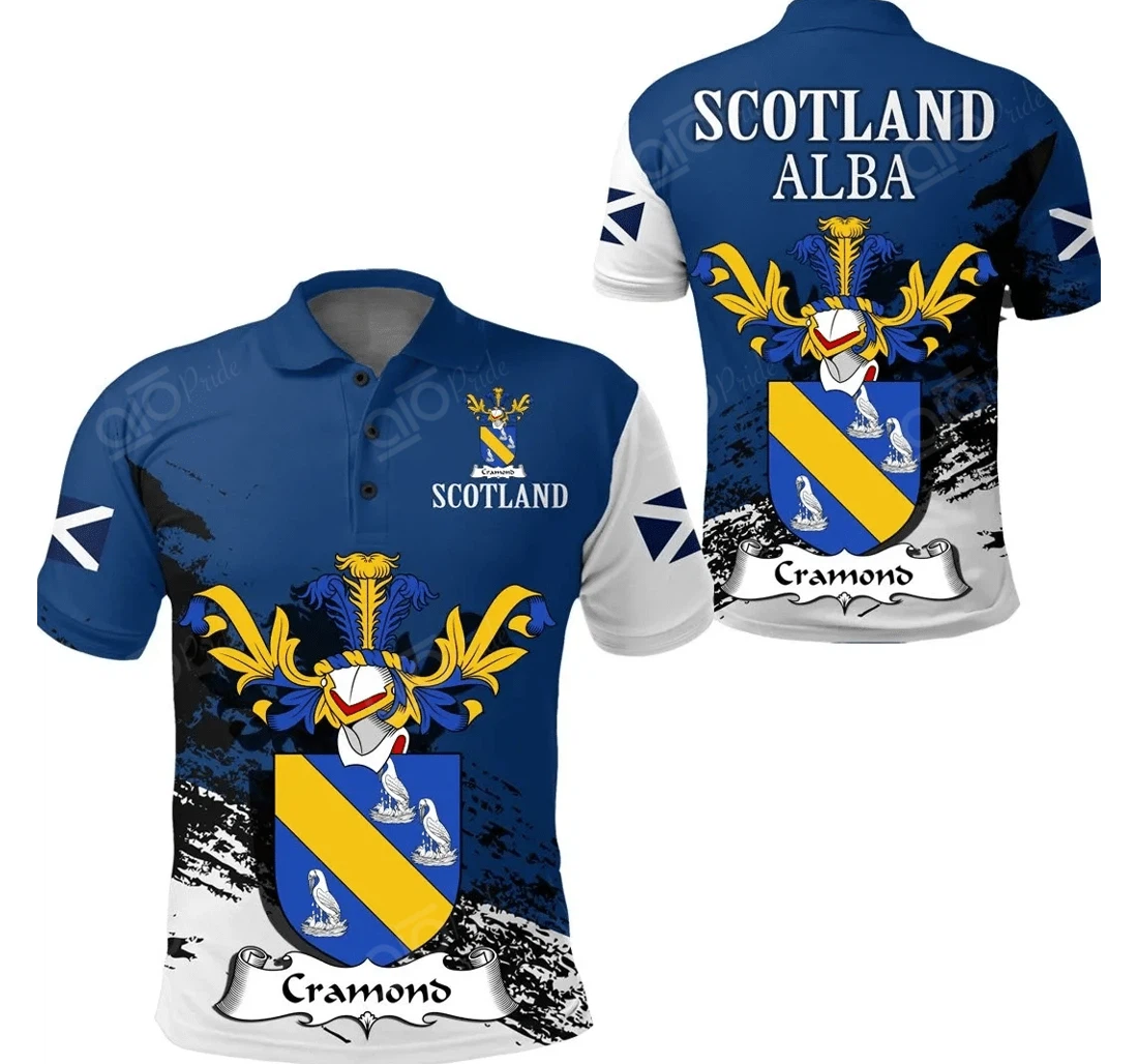 Personalized Cramond Scottish Family Crest Scotland Special - Golf - Polo Shirt