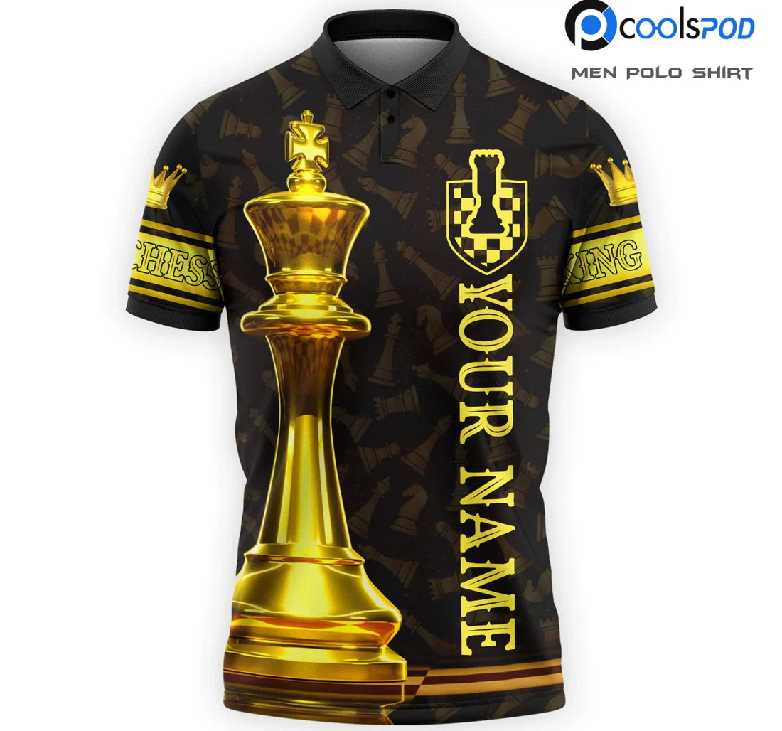 Custom For Chess Player Chess Chess Team - Polo Shirt