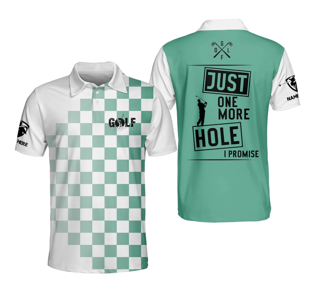 Personalized Funny Golf For Just One More Hole Golf Sports For Gm0233 - Polo Shirt