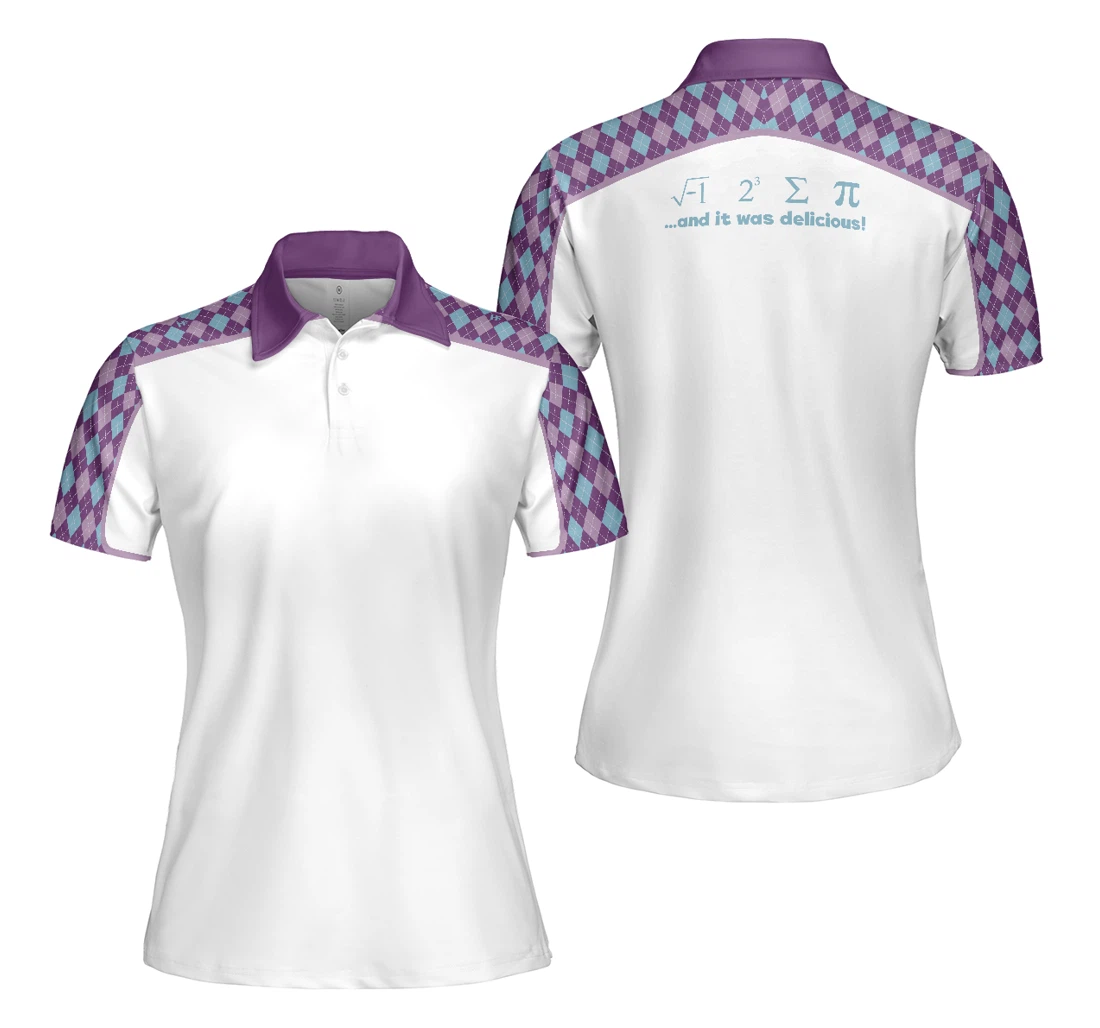 Personalized Math Teacher I Ate Some Pie Teacher Funny Math Teacher - Polo Shirt