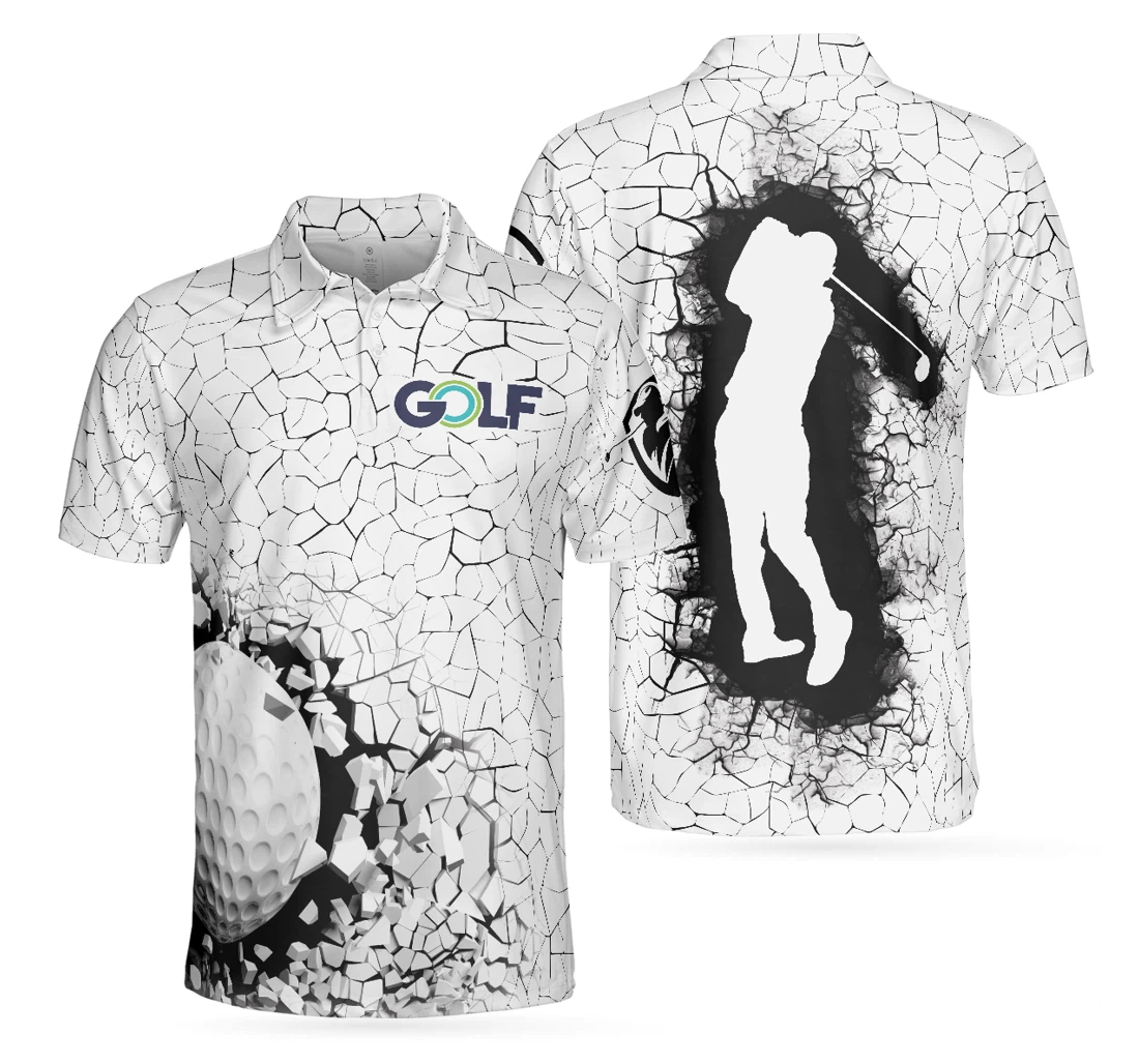 Personalized Golf Breaker Unique Design Golf Smart Golf For - Best Gift For Golf Lovers - Polo Shirt