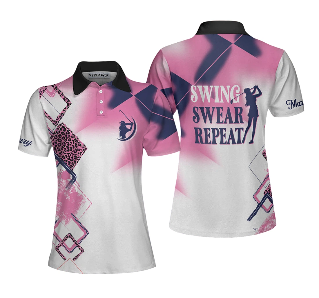 Swing Swear Repeat Custom H0292 - Polo Shirt