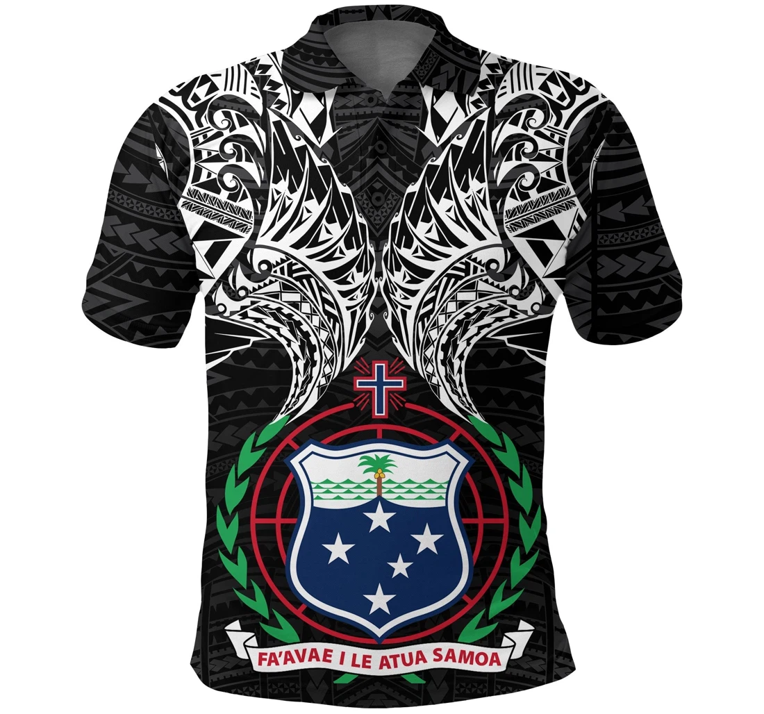 Personalized Samoan Tribal Tattoo For Po1373 - Polo Shirt