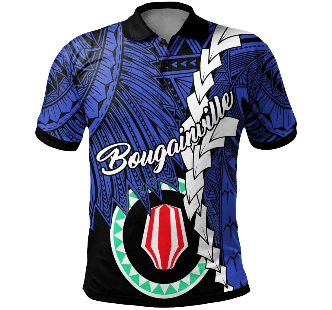 Personalized Papua New Guinea Autonomous Region Of Bougainville Province Polynesian For Po1173 - Polo Shirt
