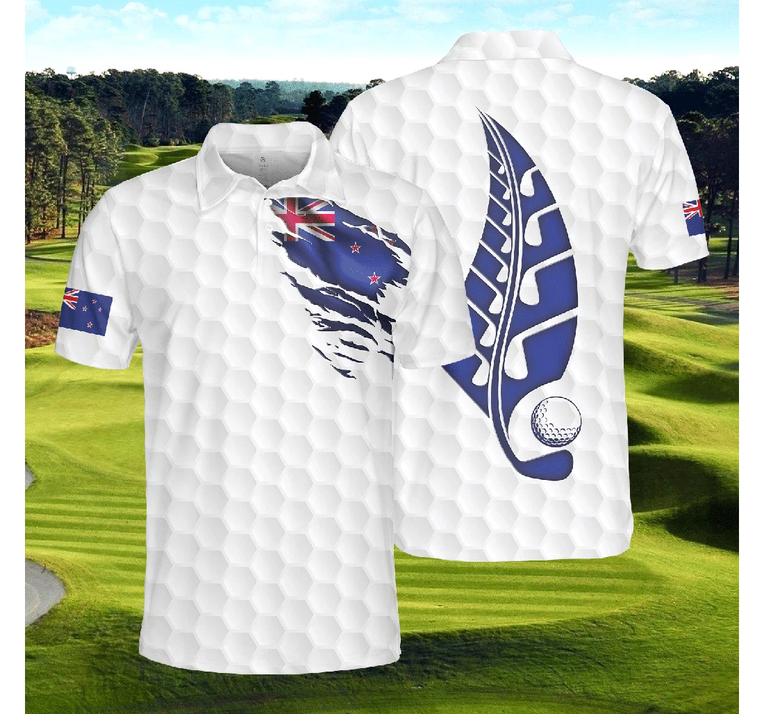 Personalized New Zealand Golf Lovers For Po1864 - Polo Shirt