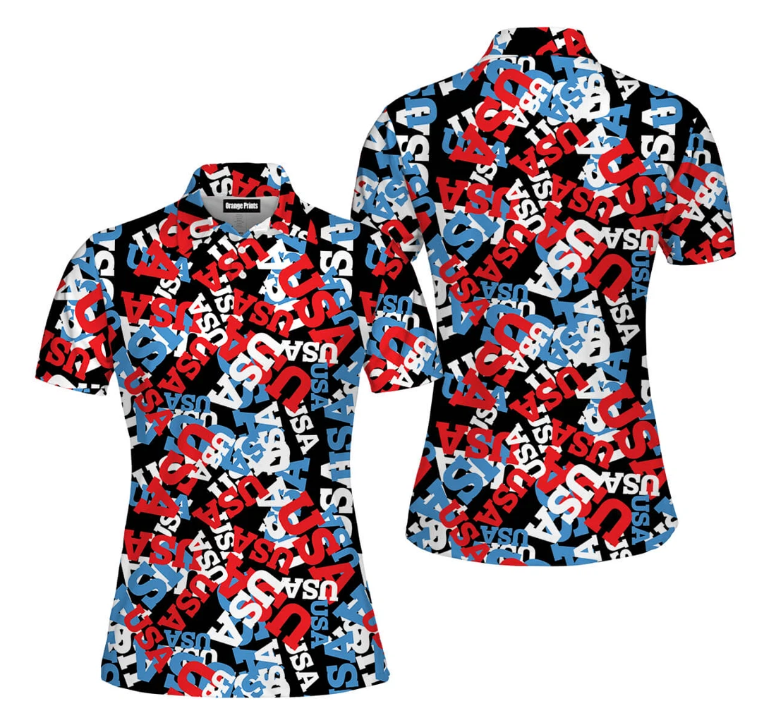 Personalized American Patriotic For - Polo Shirt