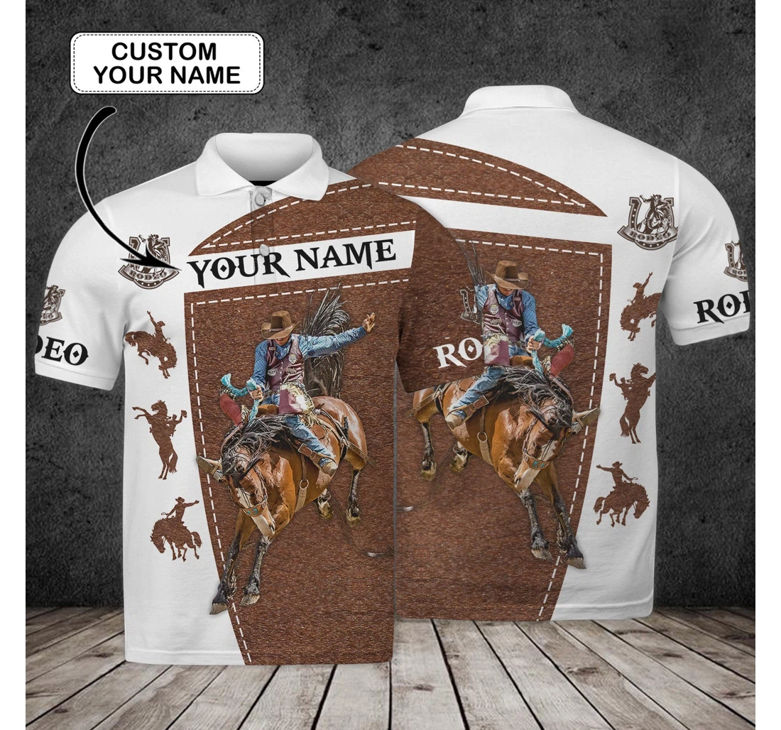 Rodeo Custom Name For - Polo Shirt