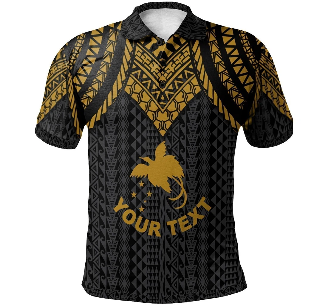 Papua New Guinea Custom Name For - Polo Shirt