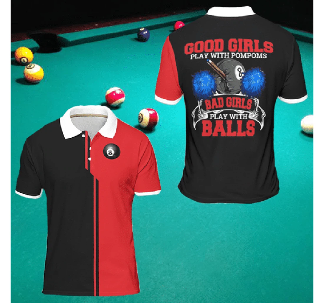 Personalized Billiard For - Polo Shirt