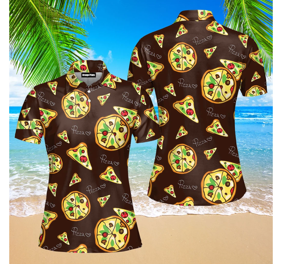 Personalized Pizza Summer For - Polo Shirt
