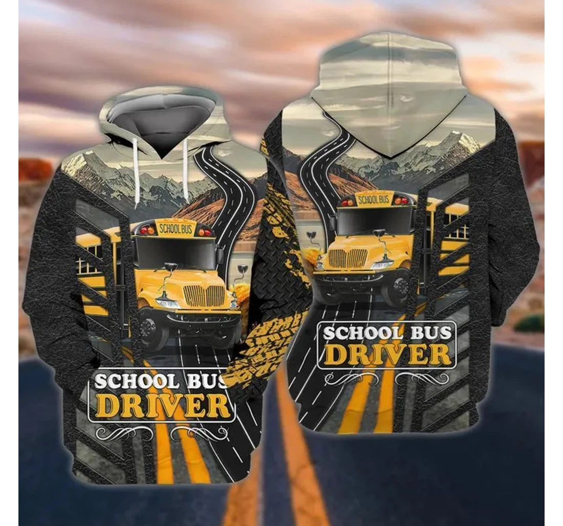 Personalized Bus Driver School Bus Driver Is My Special Job - 3D Printed Pullover Hoodie