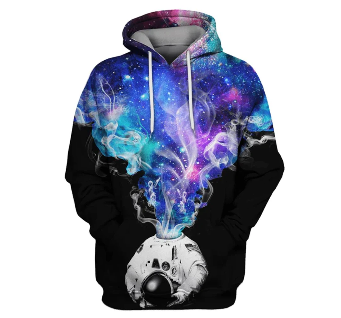 Personalized Astronaut In The Space Astronaut Family Astronaut - 3D Printed Pullover Hoodie