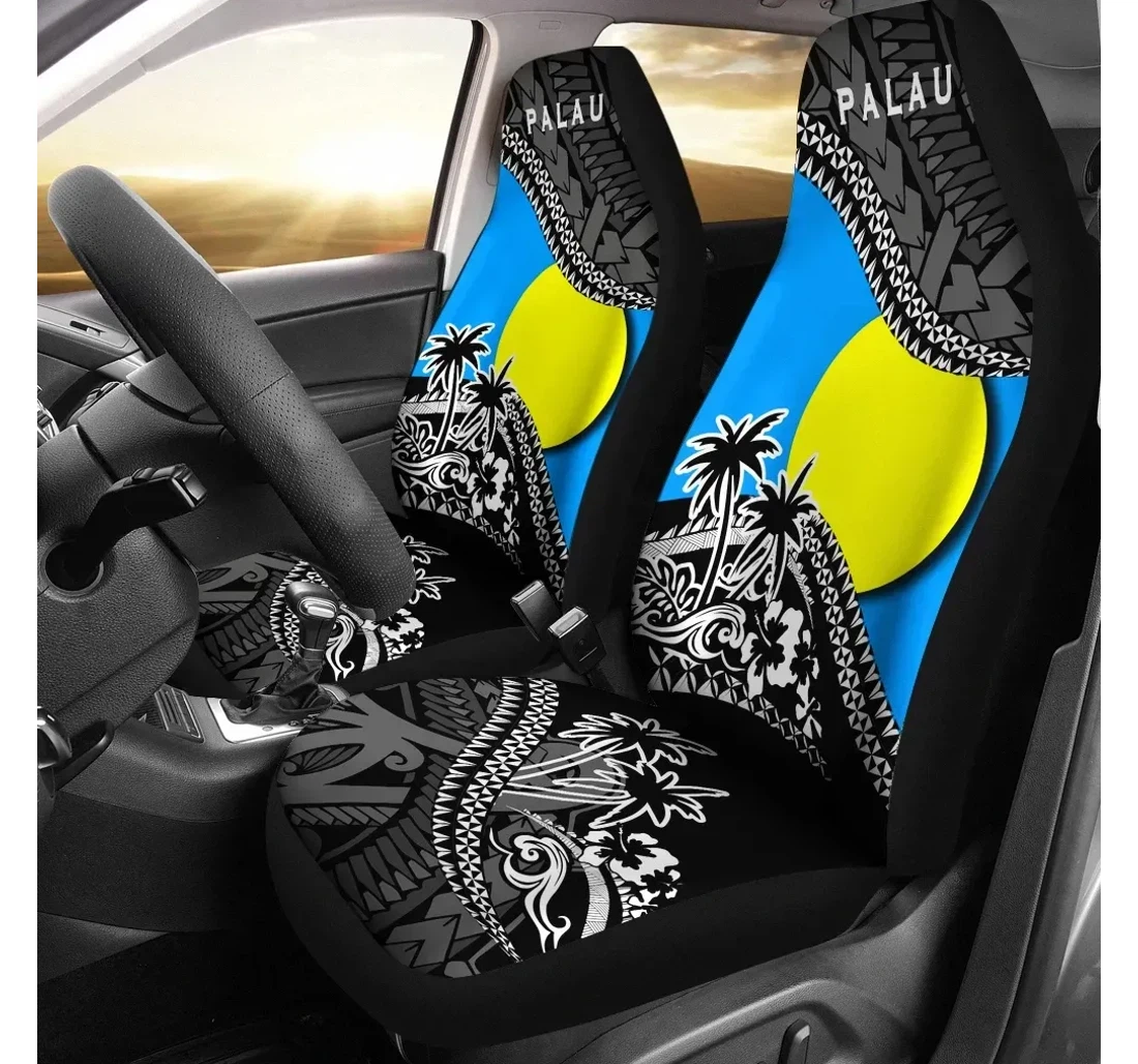 Palau Fall In The Wave K7 Universal Front Car Seat Cover