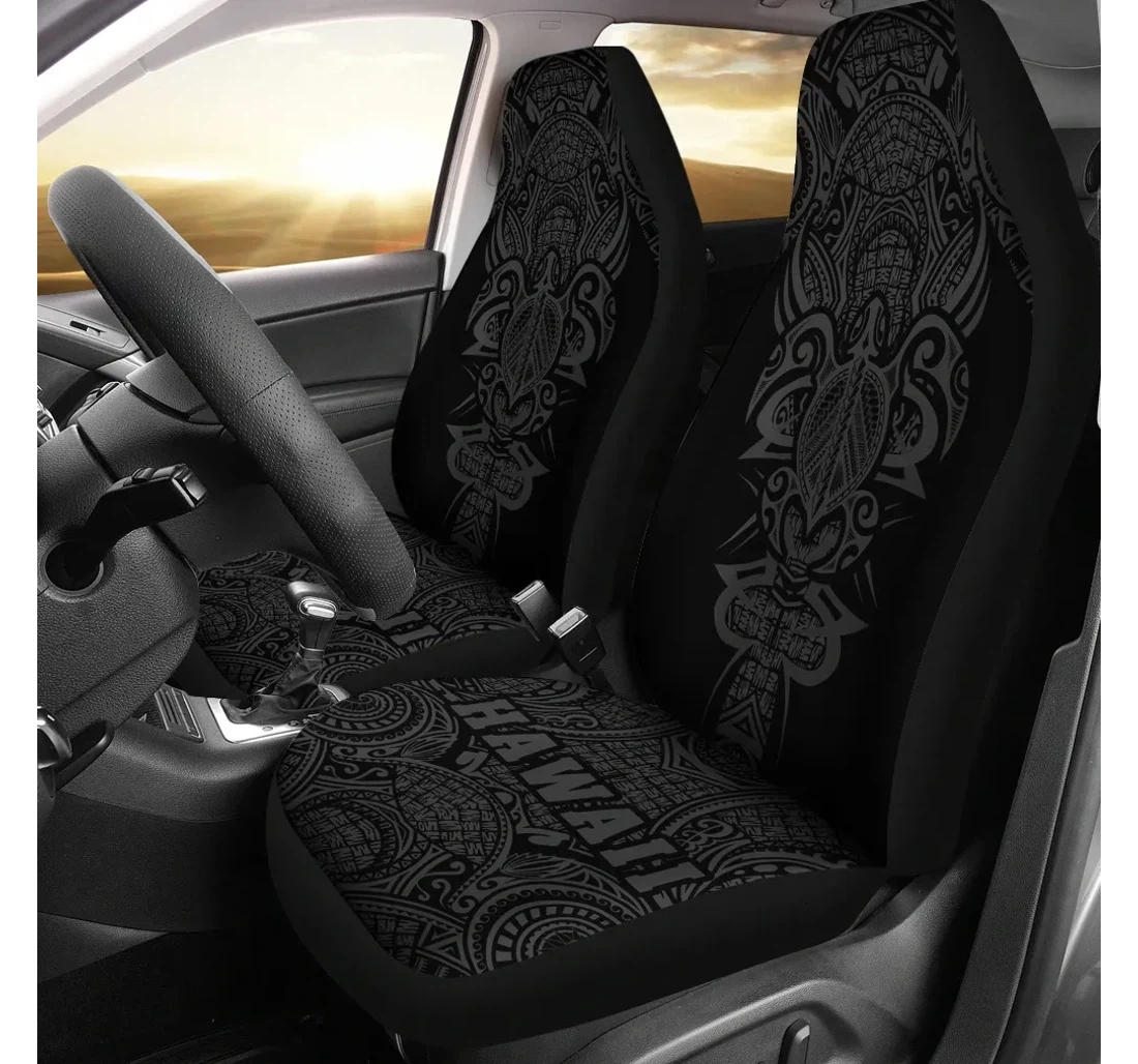 Accessory Hawaii Turtle Polynesian Gray Armor Style Ah J9 Universal Front Car Seat Cover