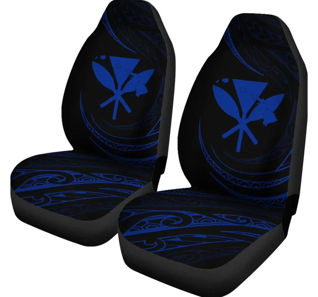 Accessory Kanaka Blue Frida Style Ah J91 Universal Front Car Seat Cover