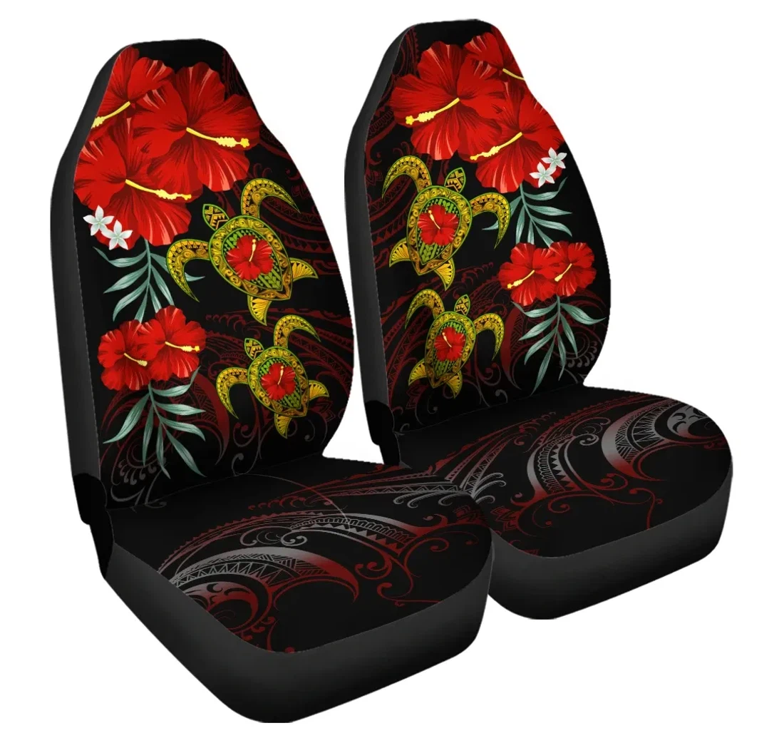 Accessory Hawaii Turtle Hibiscus Polynesian adela Style Ah J2 Universal Front Car Seat Cover