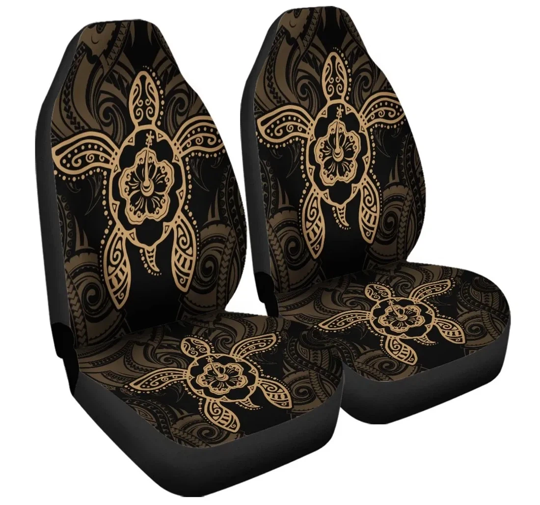 Accessory Hawaii Turtle Fixed Gold Ah J7r Universal Front Car Seat Cover