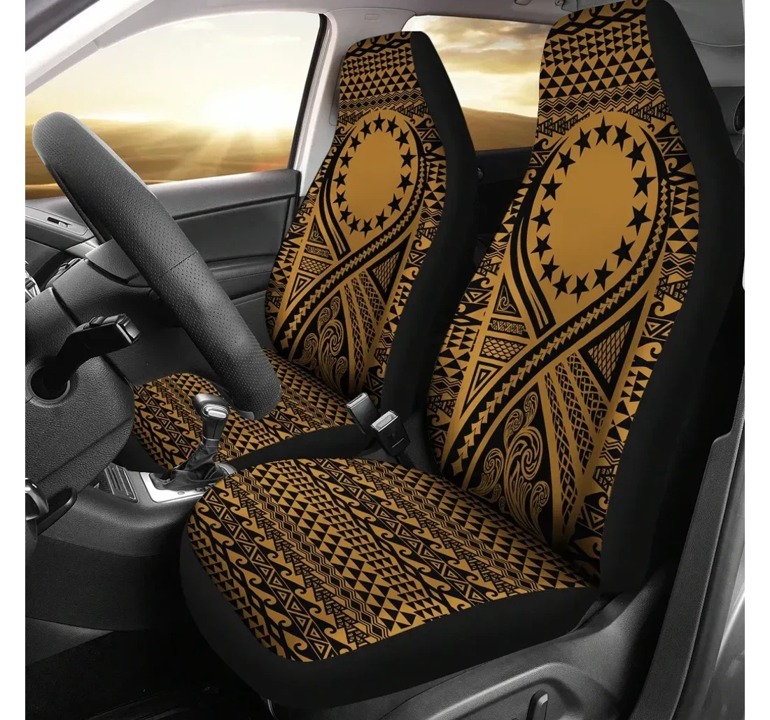 Cook Islands Lift Up Gold Bn09 Universal Front Car Seat Cover