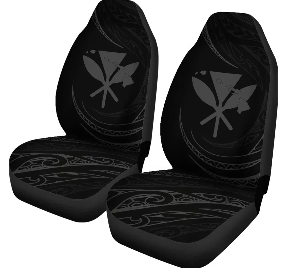 Accessory Kanaka Gray Frida Style Ah J91 Universal Front Car Seat Cover