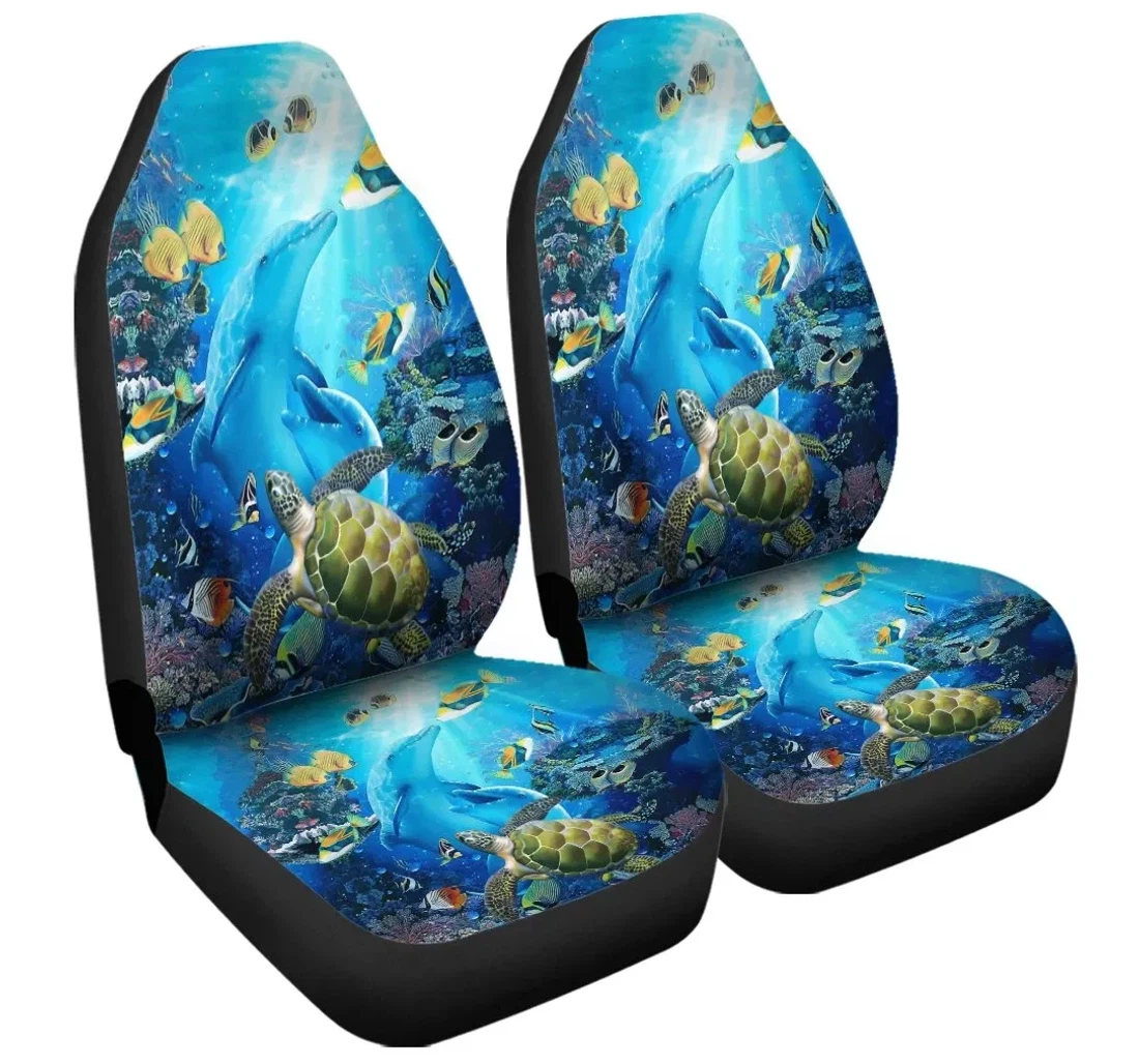 Accessory Hawaiian Animal Ocean Ah K5 Universal Front Car Seat Cover