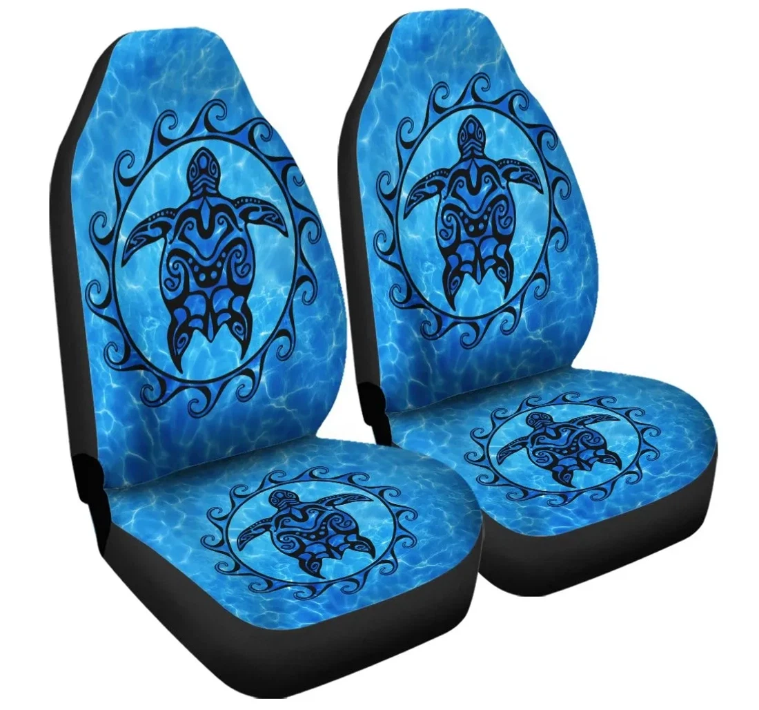 Accessory Hawaiian Turtle Polynesia Under The Sea Ah Jr Universal Front Car Seat Cover