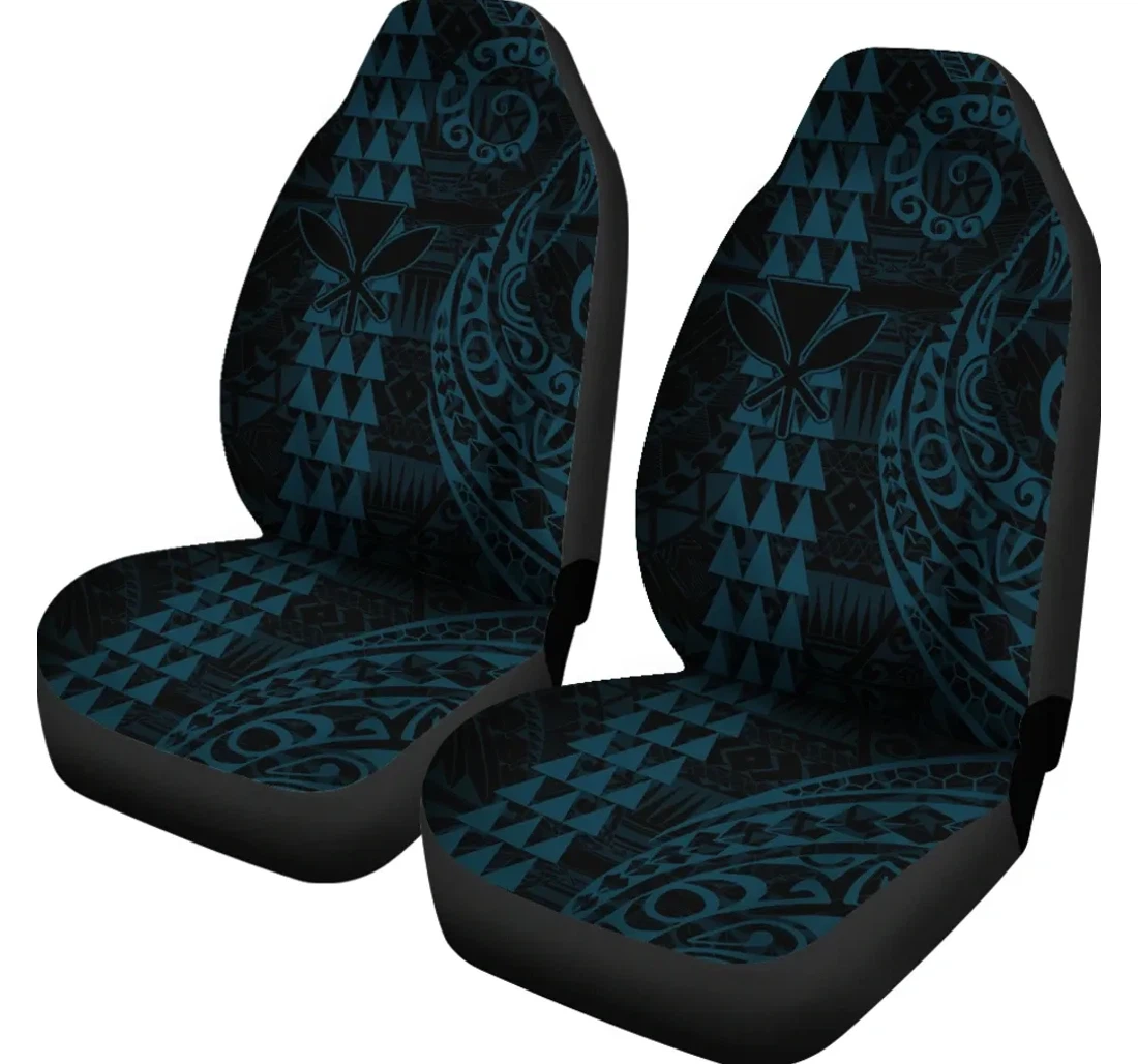 Accessory Kanaka Polynesian Blue Ah J4 Universal Front Car Seat Cover