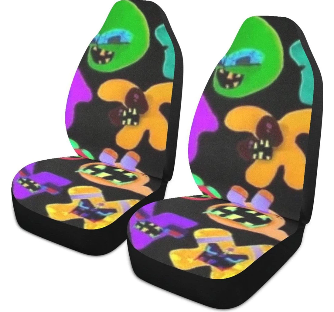 Alphabet Lore Universal Front Car Seat Cover
