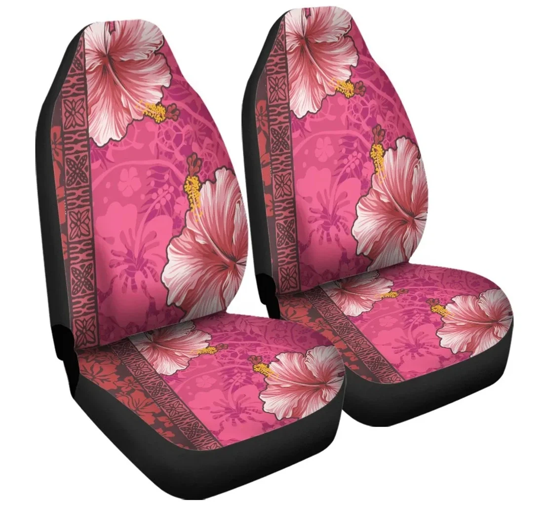 Accessory Hawaii Hibiscus Pattern Ah J4r Universal Front Car Seat Cover