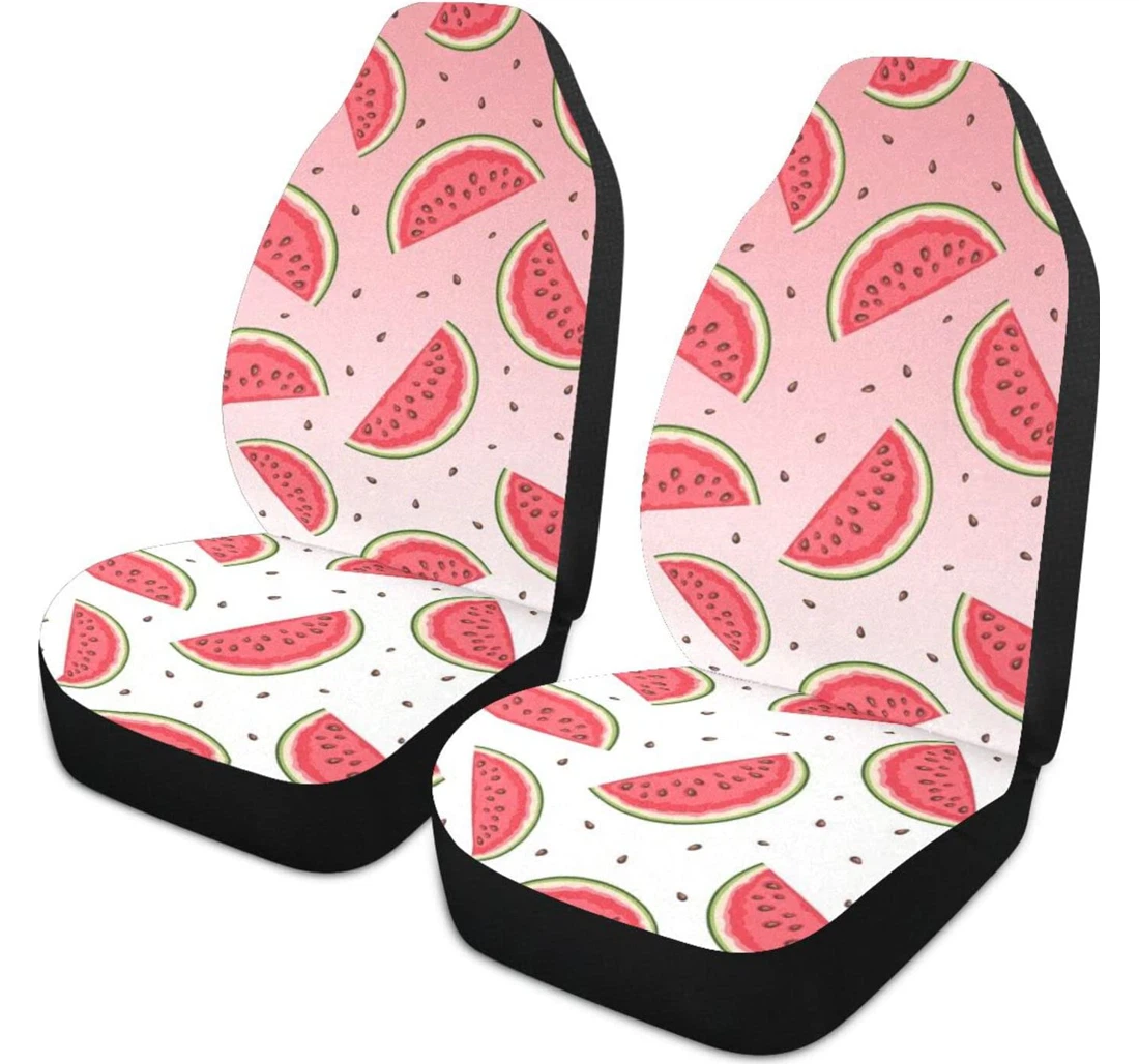 Fruit Cartoon Watermelon Universal Front Car Seat Cover