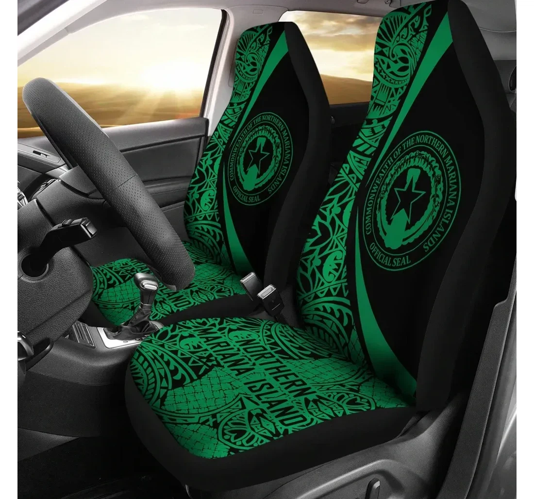 Northern Mariana Islands 05 J4 Universal Front Car Seat Cover